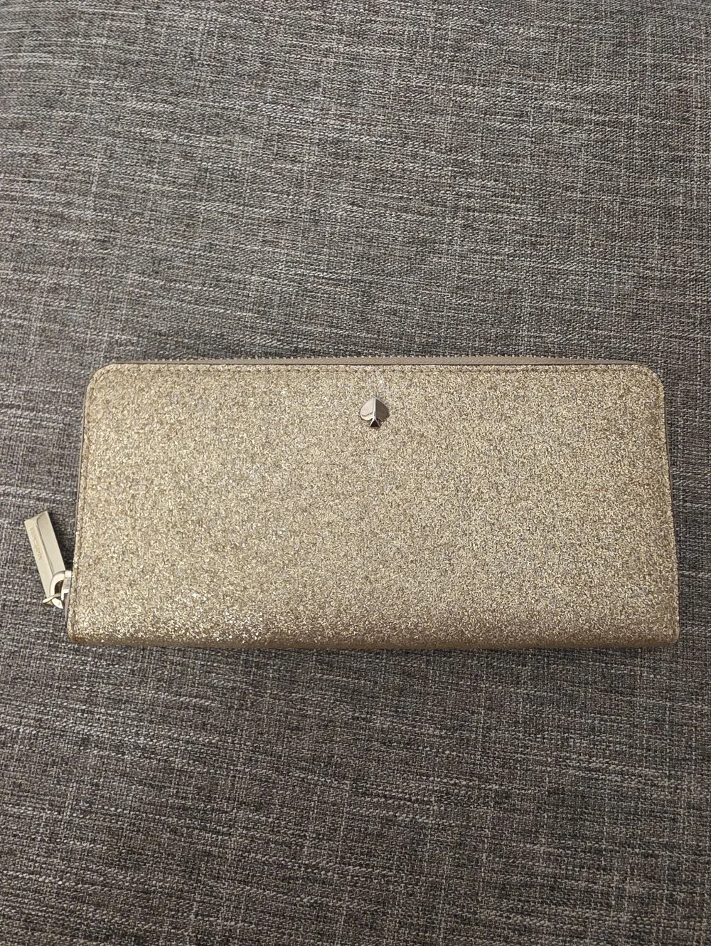 Kate Spade Burgess Court Slim Continental Wallet Gold